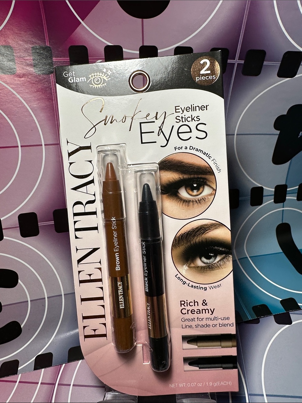 ⚡️Ellen Tracy Smokey Eyes Eyeliner Sticks — Brown & Black